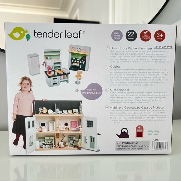🆕Tender Leaf Dolls House Kitchen Furniture - Picture 3 of 4